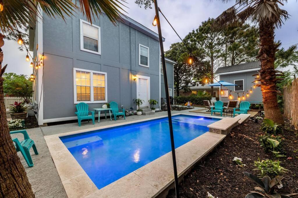 5/3 With A Heated Pool 2 Min From Beach, Updated 갤버스턴 외부 사진