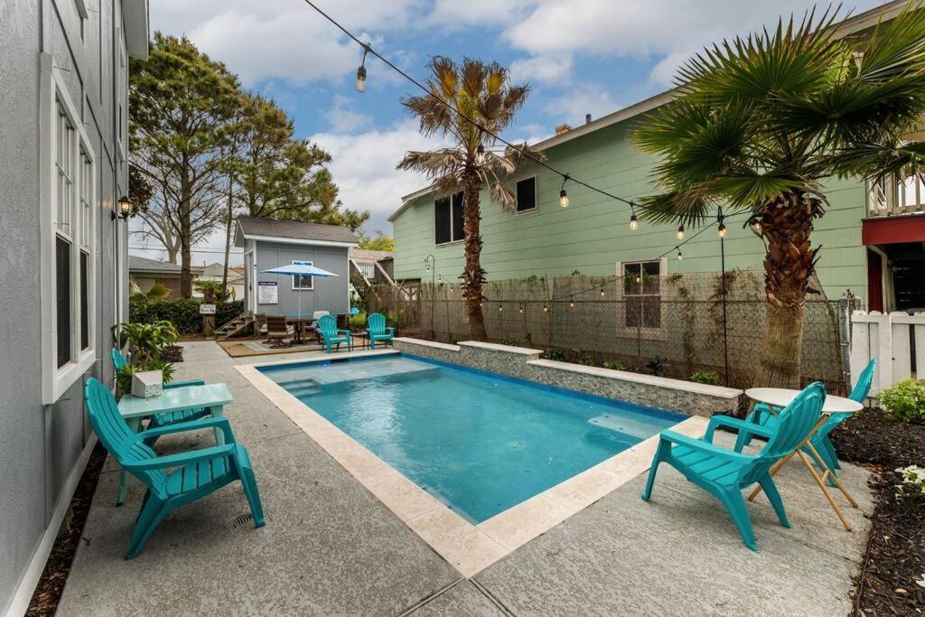 5/3 With A Heated Pool 2 Min From Beach, Updated 갤버스턴 외부 사진